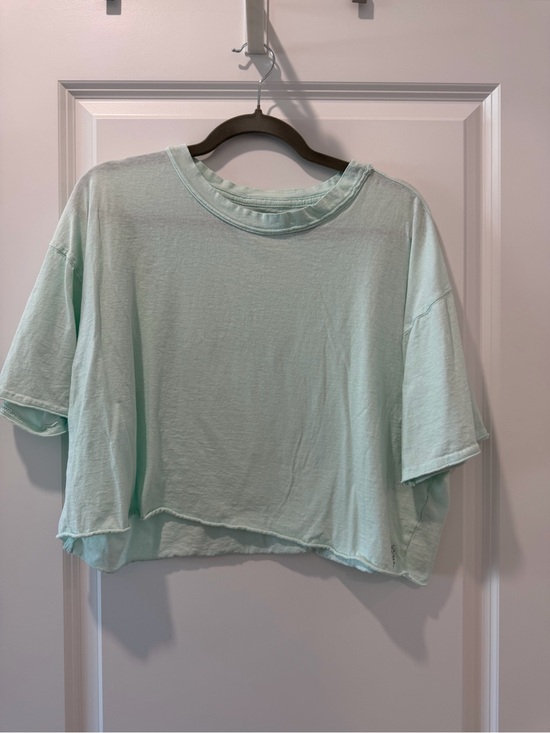FP Movement by Free People Tops - Free peopleBoxy Crop Tee - Light Mint